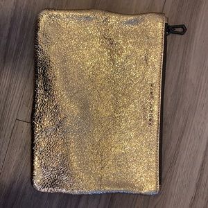 Marc Jacobs gold clutch